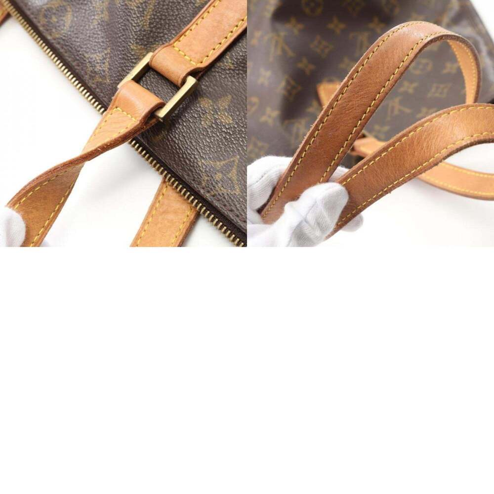 LOUIS VUITTON Authentic Brown Monogram Leather Tote Bag - Picture 11 of 11